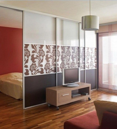 Floor To Ceiling Room Dividers With Aluminium Frame Glass Divider